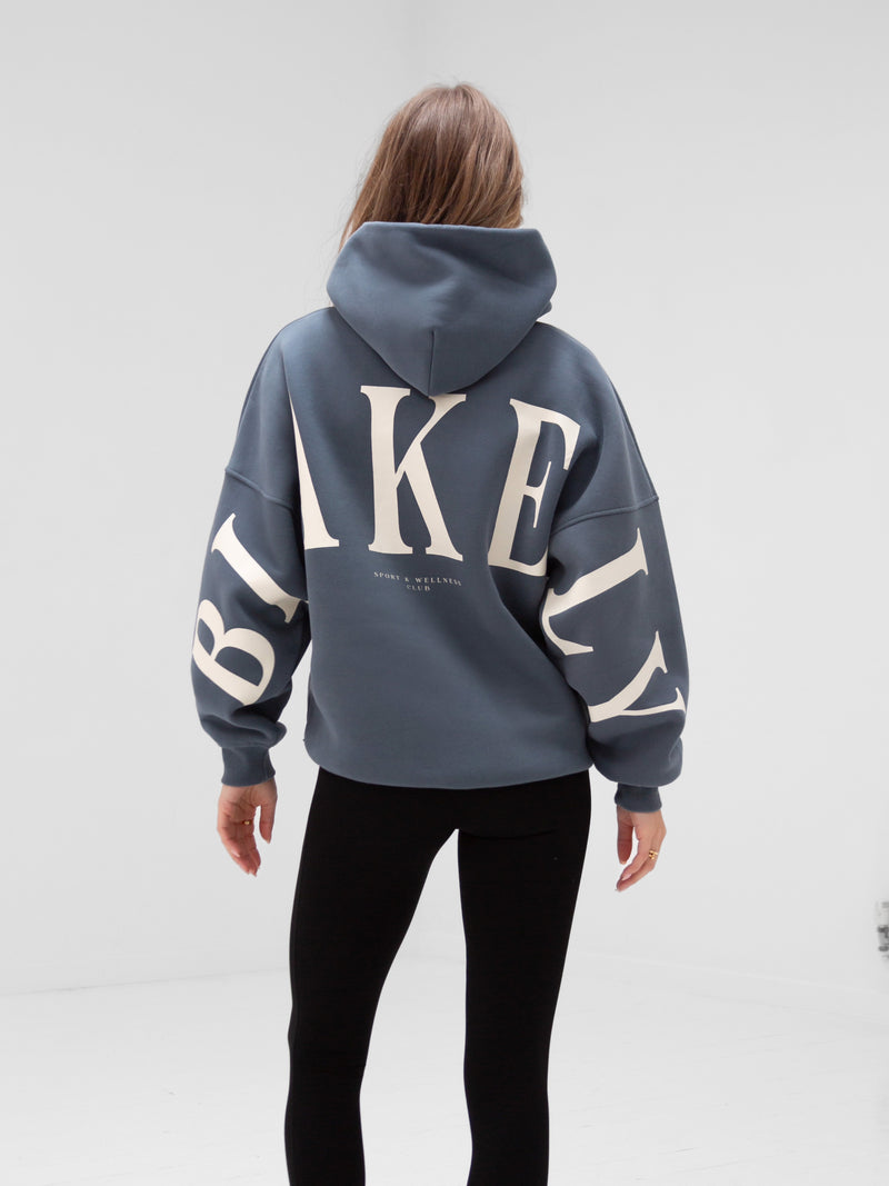 Reform Isabel Oversized Hoodie - Storm Blue