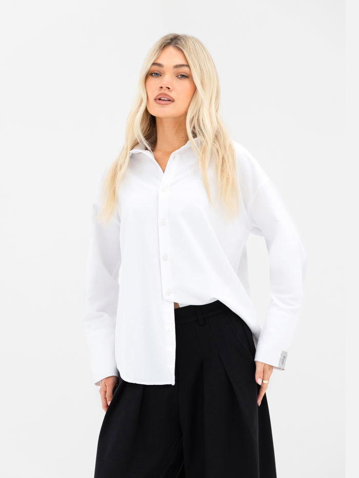 Sabrina Oversized Shirt - White