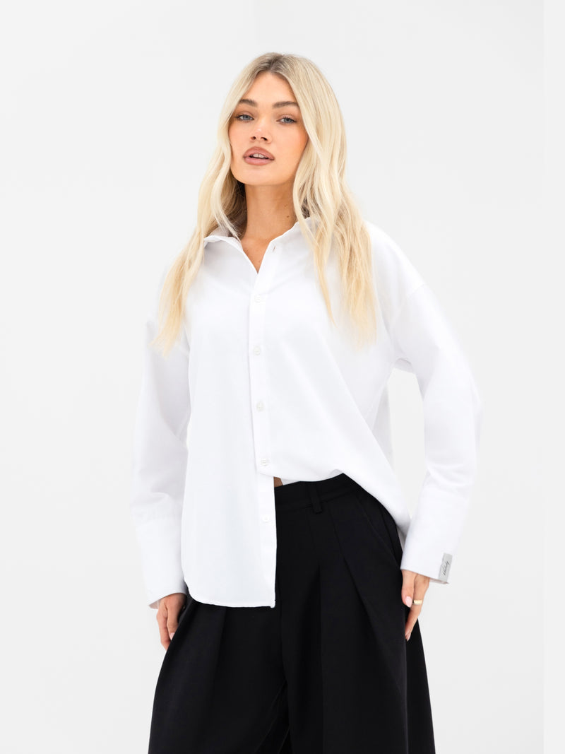 Sabrina Oversized Shirt - White