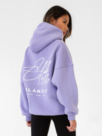 Club Oversized Hoodie - Violet