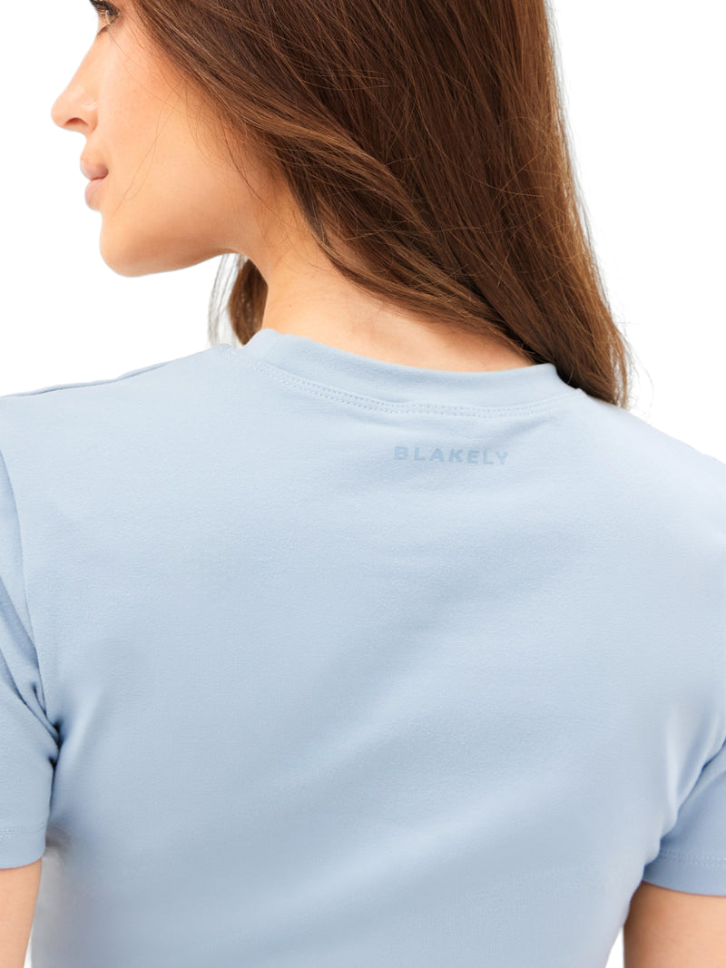 Lucia Baby Tee - Pale Blue