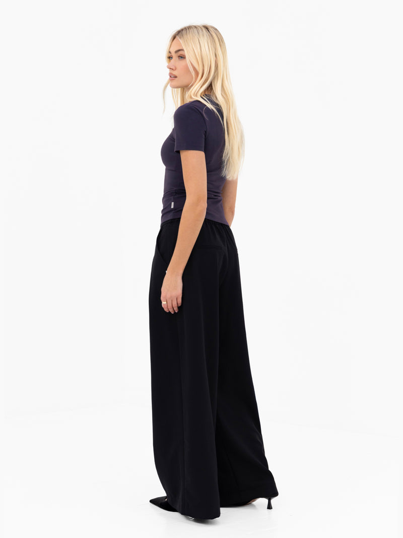 Lucia Baby Tee - Soft Navy