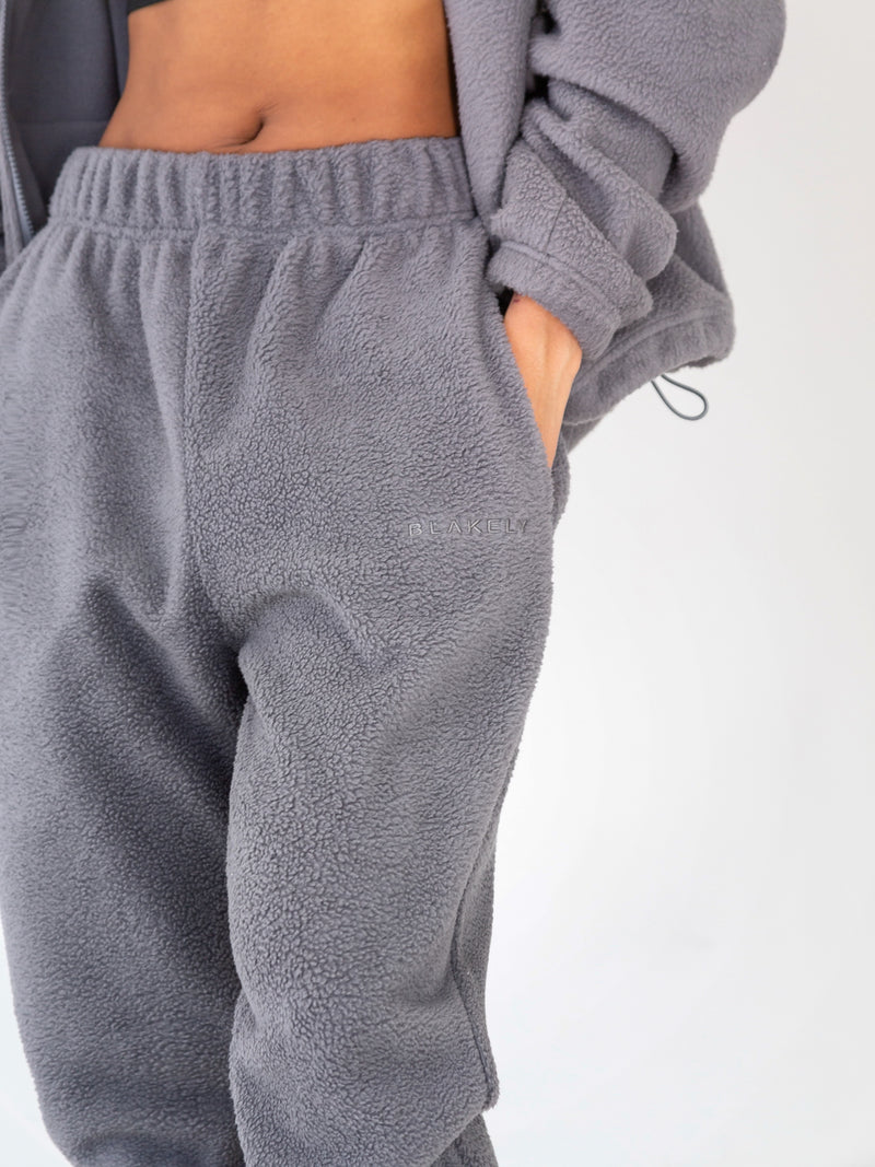 Borg Sweatpants - Charcoal