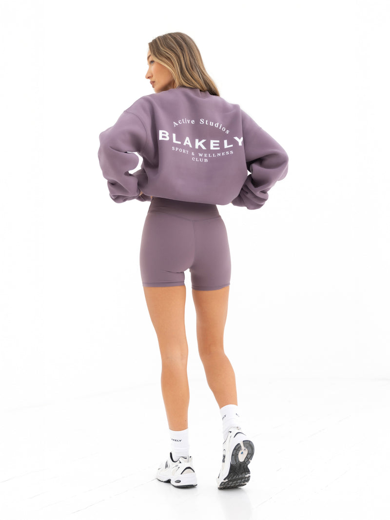 Active Studios Oversized Sweater - Grape