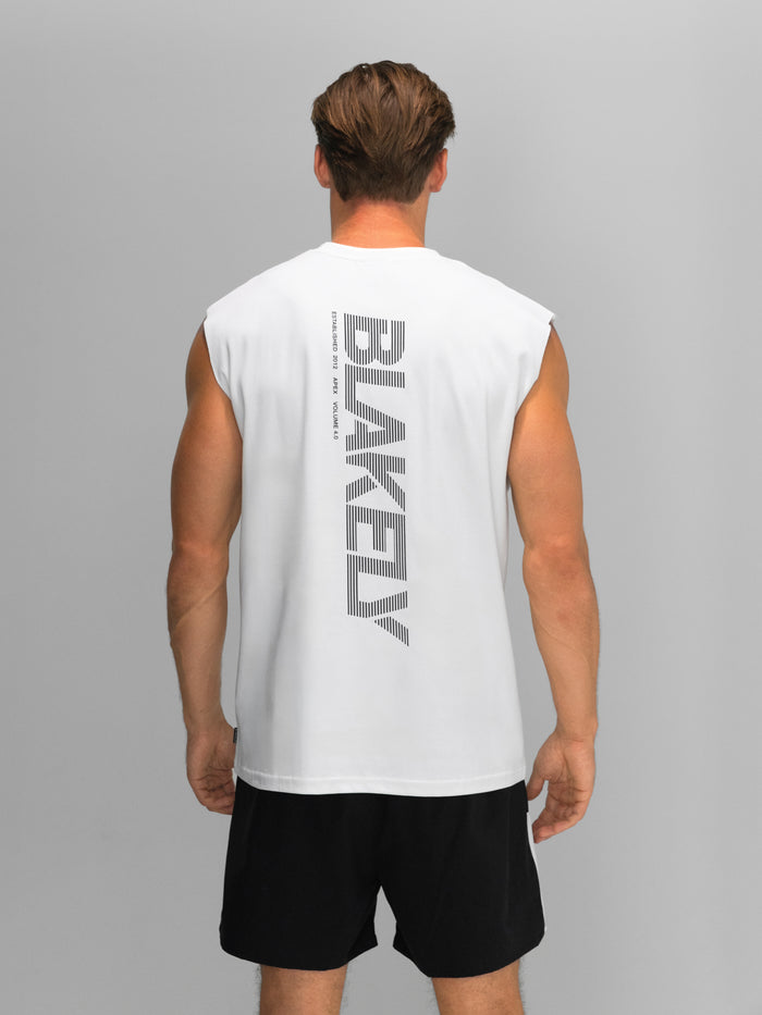 Apex Active Linear Vest - White