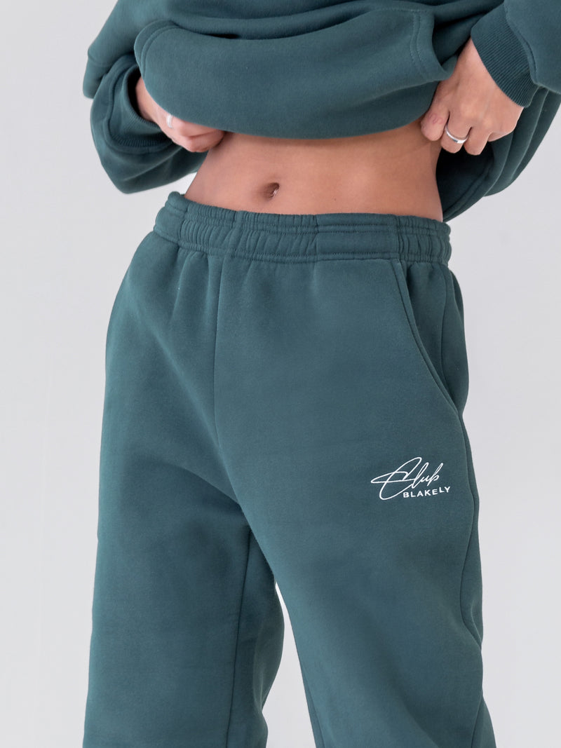 Club Sweatpants - Teal Green