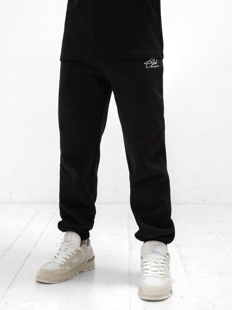 Club Relaxed Sweatpants - Black