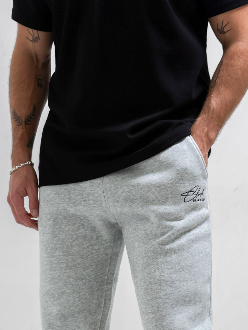 Club Relaxed Sweatpants - Marl Grey