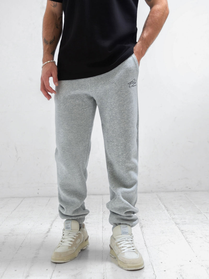 Club Relaxed Sweatpants - Marl Grey