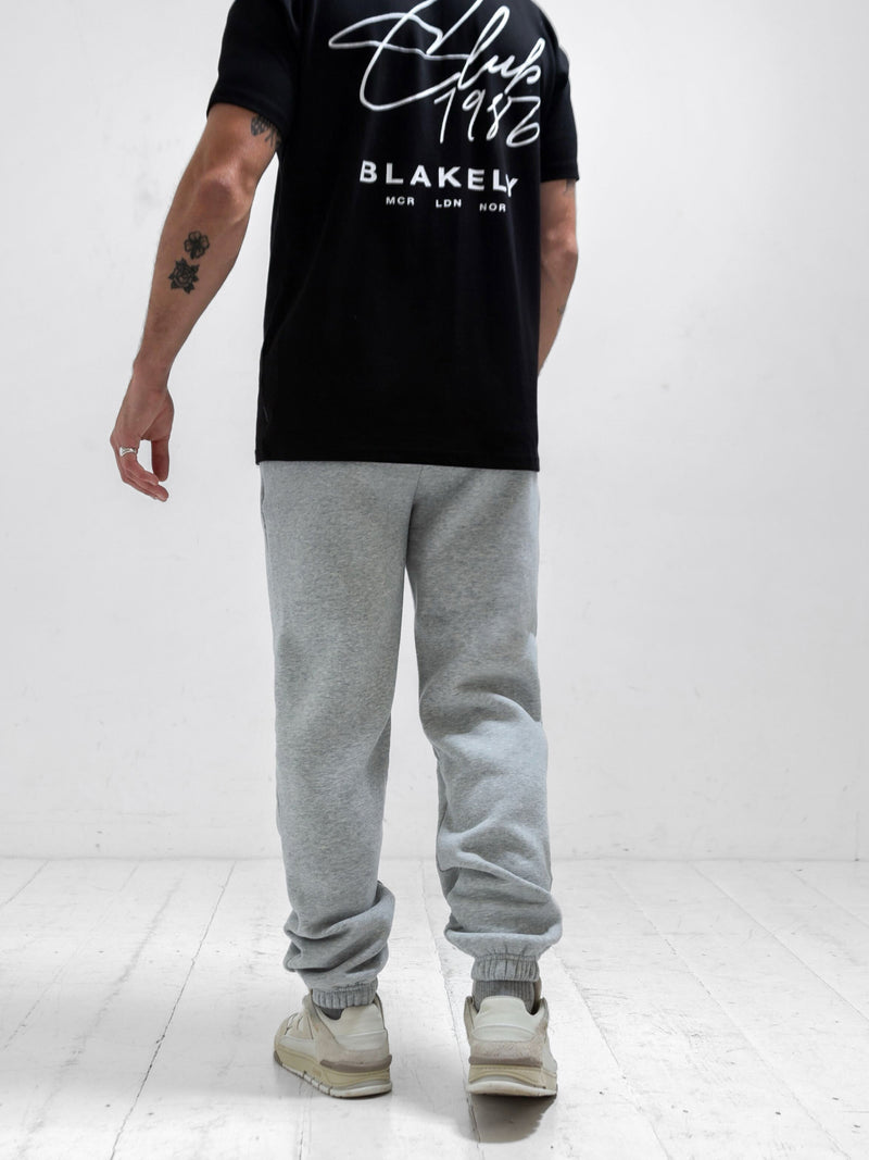 Club Relaxed Sweatpants - Marl Grey