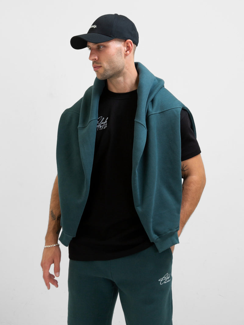 Club Relaxed Sweatpants - Teal Green