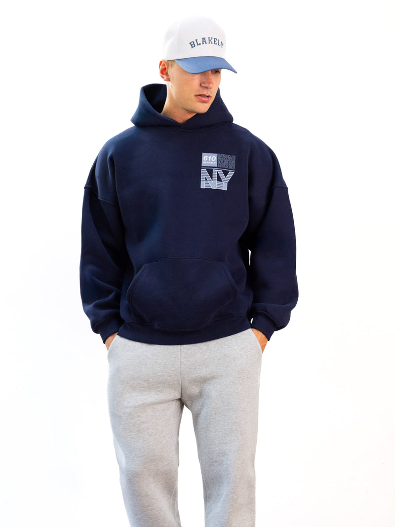 Italic Linear Relaxed Sweatpants - Marl Grey