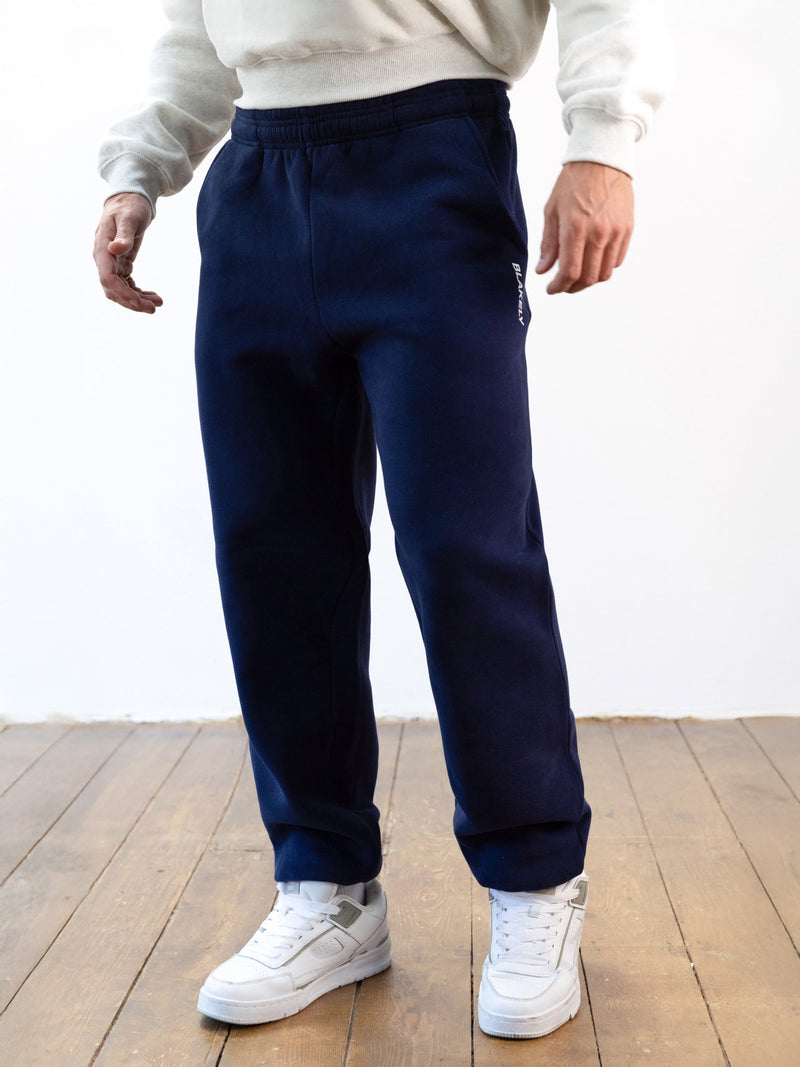 Italic Linear Relaxed Sweatpants - Navy