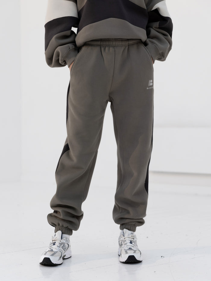 Panel Sweatpants - Safari Green