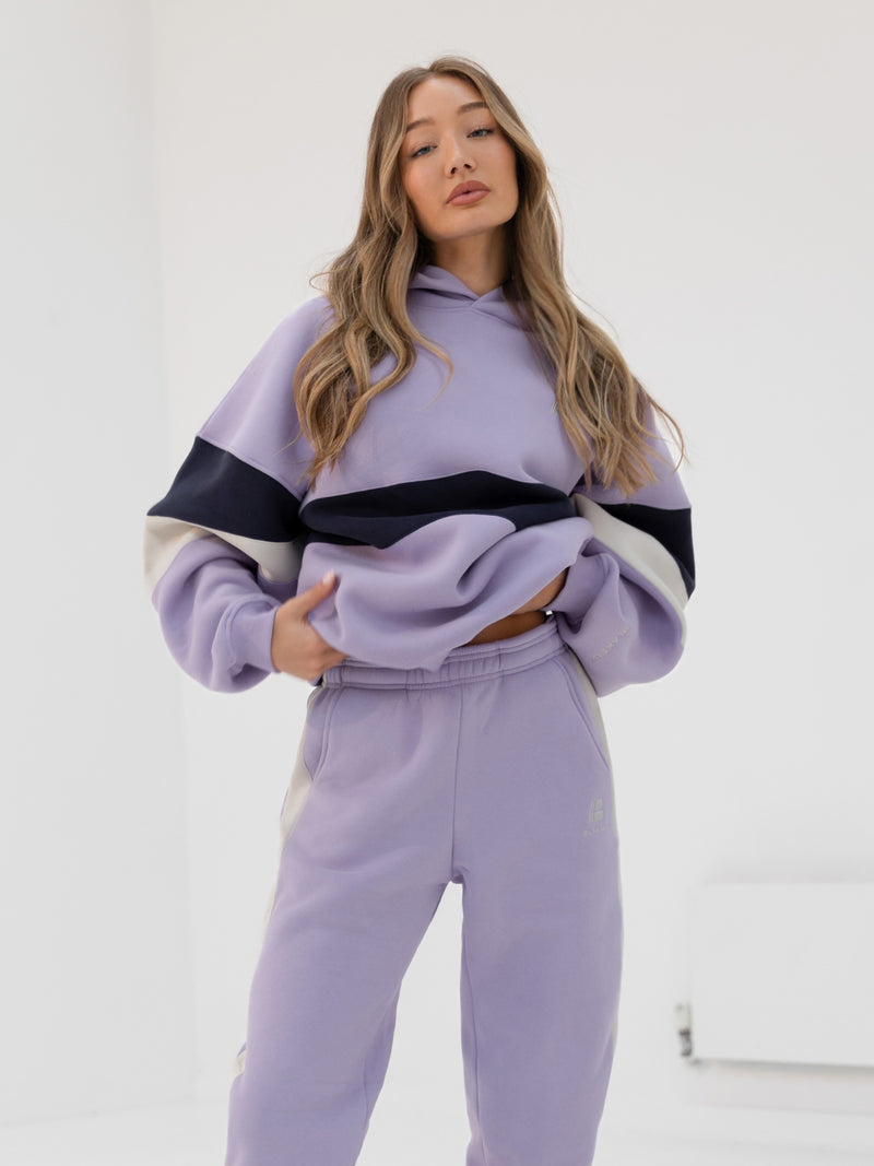 Panel Sweatpants - Violet