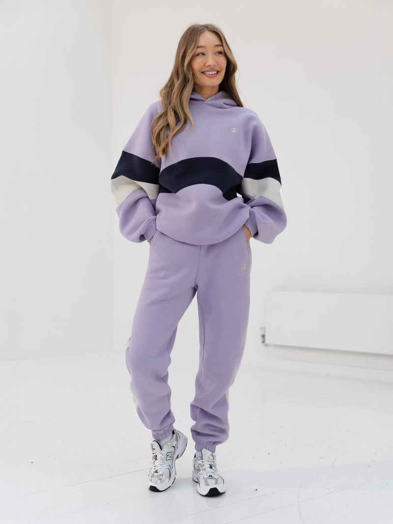 Panel Sweatpants - Violet