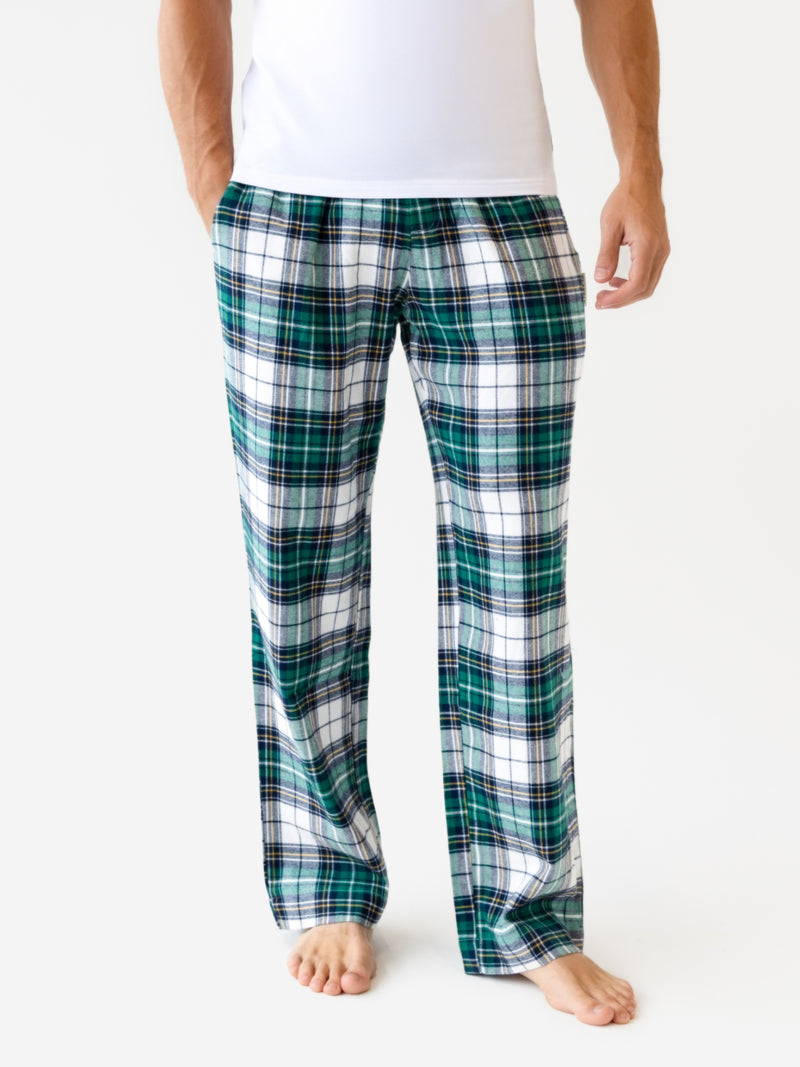 Chase Checked Trousers - Green Check