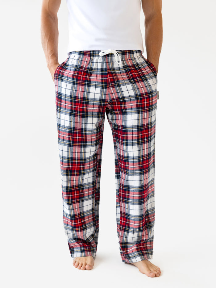 Chase Checked Trousers - Red Check