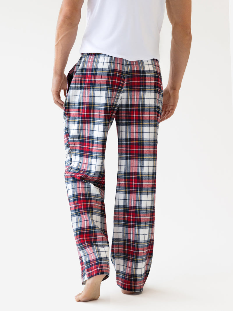 Chase Checked Trousers - Red Check