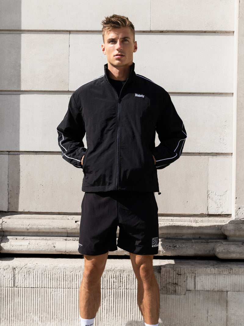 Marlo Track Jacket - Black