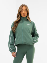 Jada Track Jacket - Vintage Green