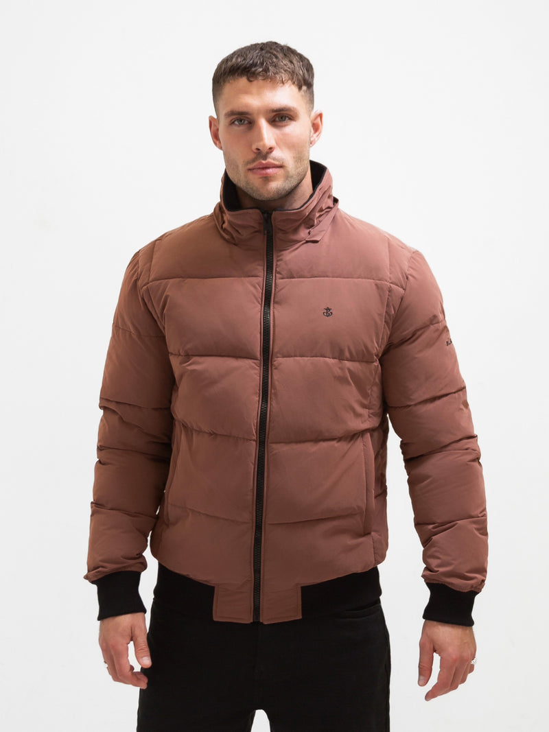 Ultimate Puffer Coat - Burgundy