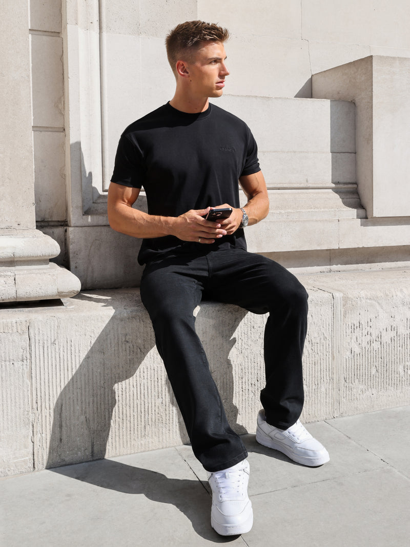 Iver Relaxed T-Shirt - Black