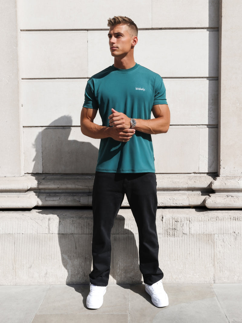 Iver Relaxed T-Shirt - Deep Green