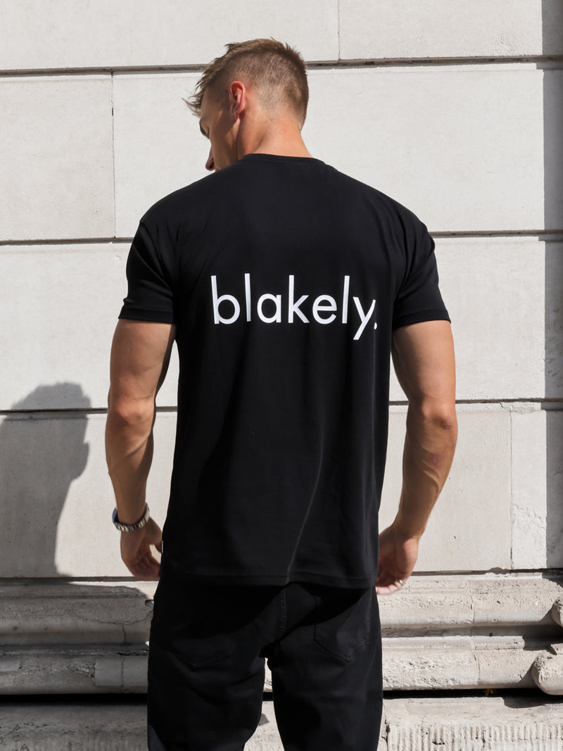 Enzo Relaxed T-Shirt - Black