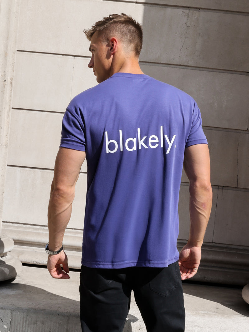 Enzo Relaxed T-Shirt - Bold Purple