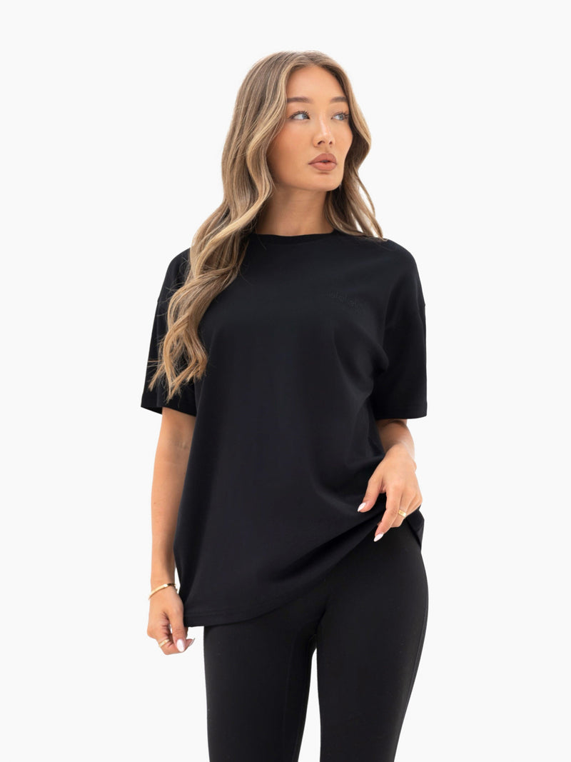 Freya Oversized T-Shirt - Black