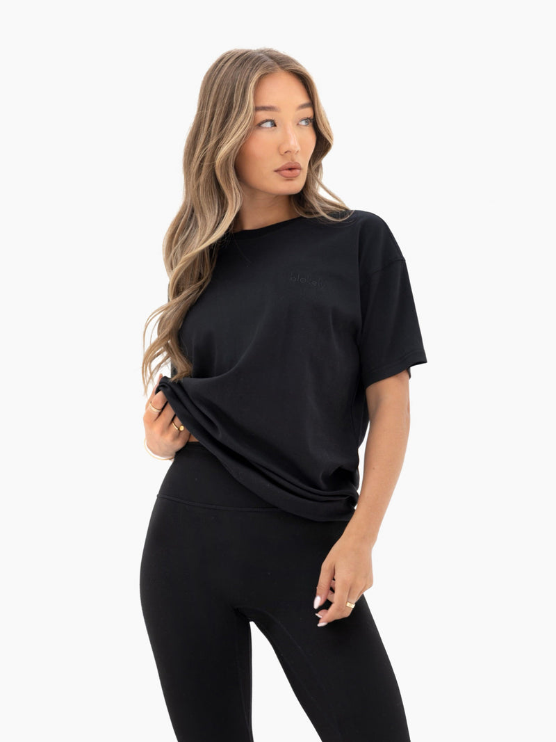 Freya Oversized T-Shirt - Black