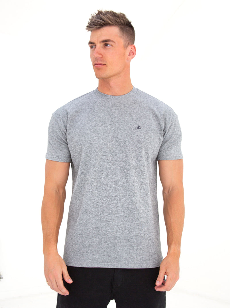 Anchor Relaxed T-Shirt - Marl Grey