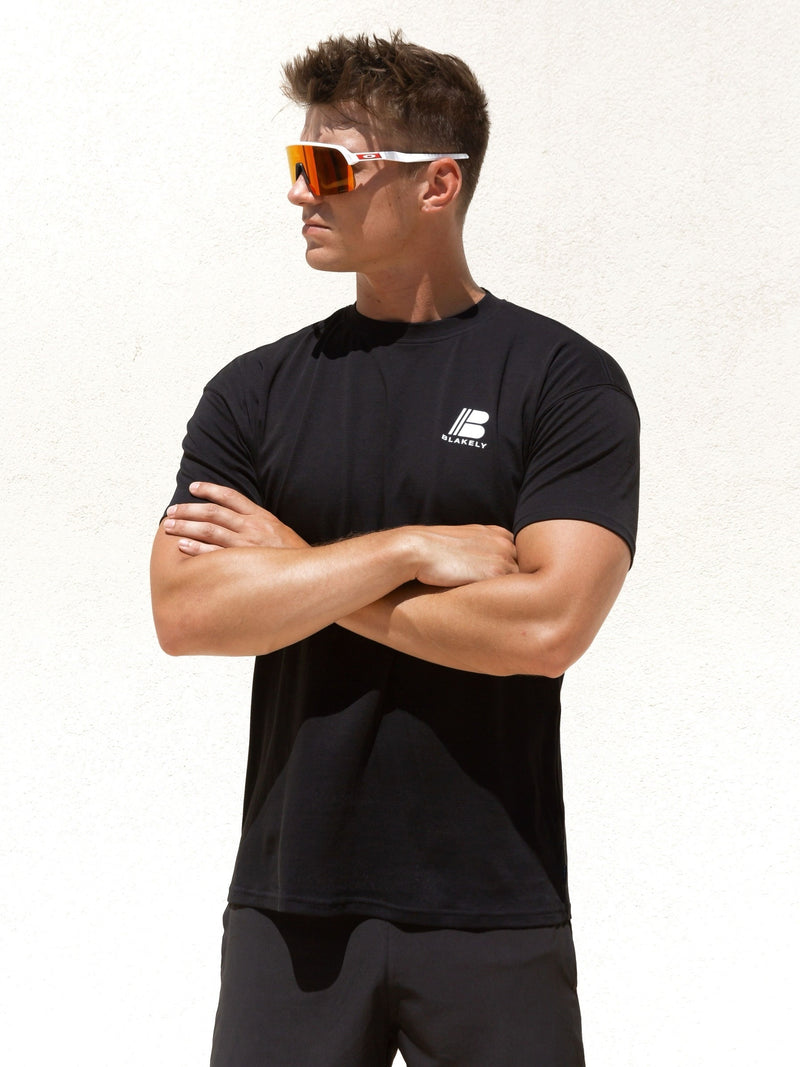 Apex Relaxed T-Shirt - Black