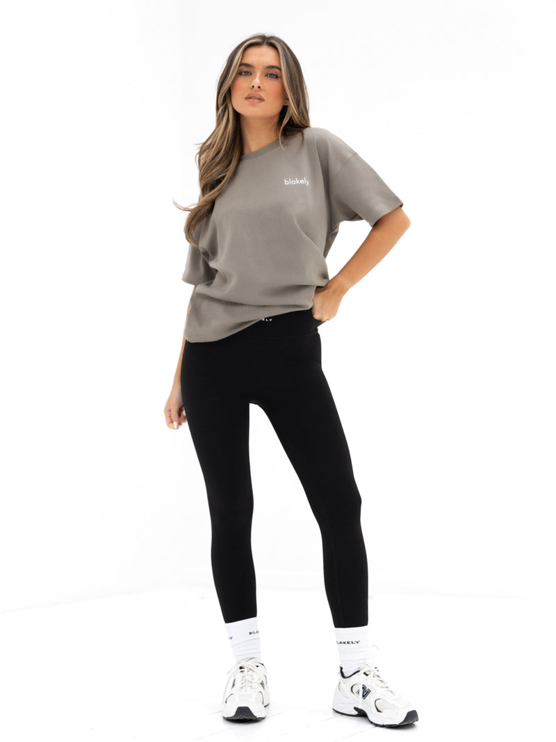 Lexi Oversized T-Shirt - Safari Green