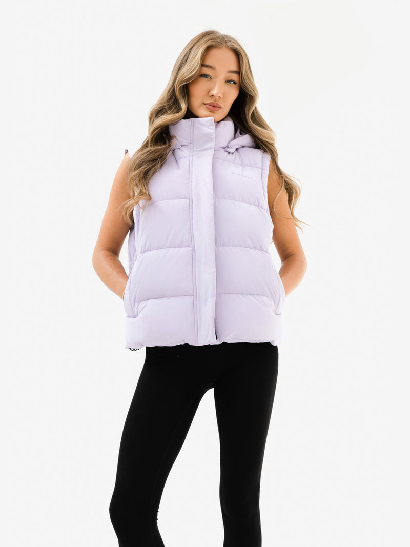 Multiway Puffer Coat 2 - Purple