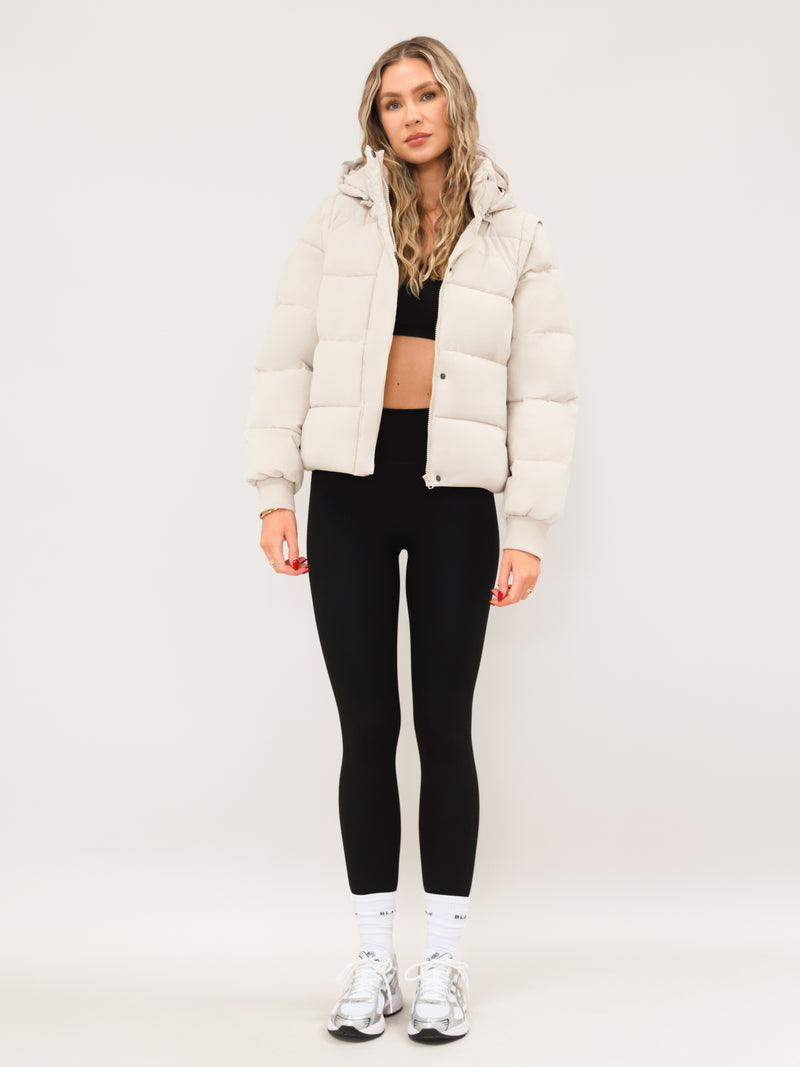 Multiway Puffer Coat 2 - Chalk