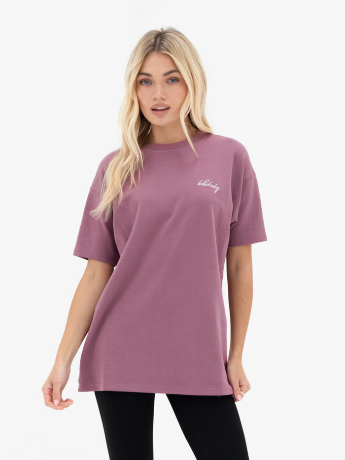 Mindy Oversized T-Shirt - Dusty Rose