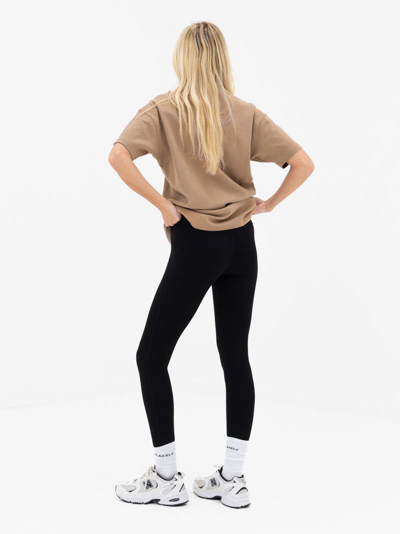 Mindy Oversized T-Shirt - Tan