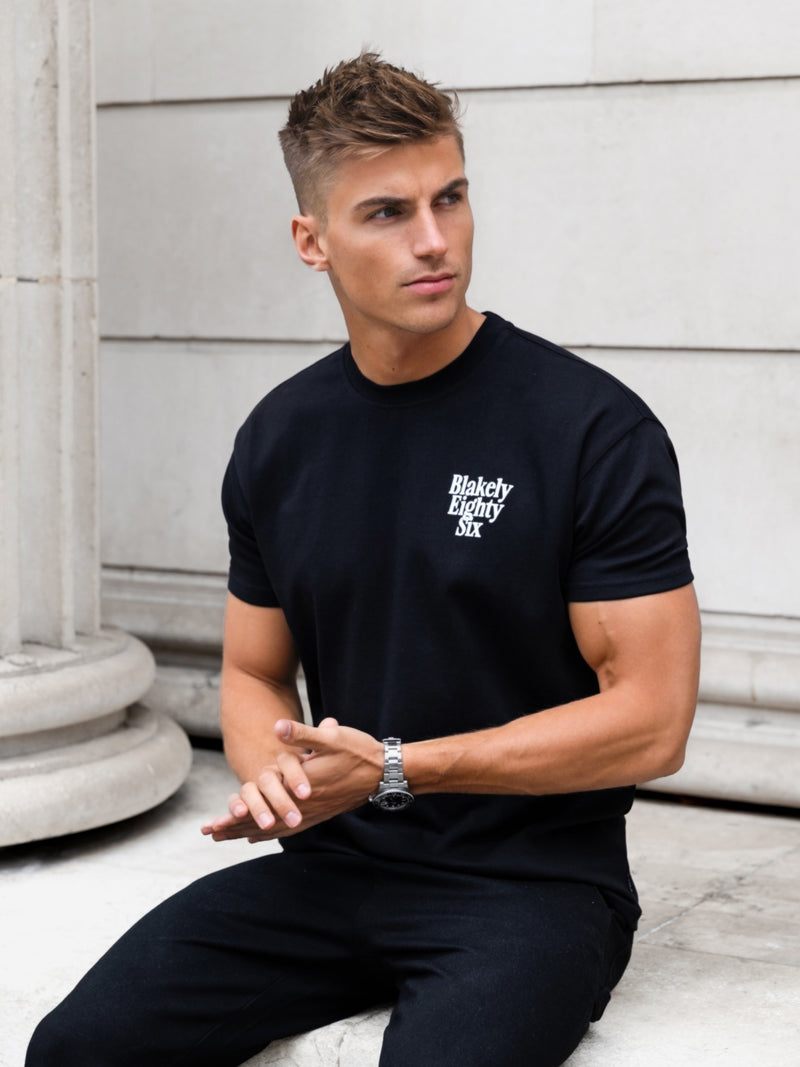 Luke Relaxed T-Shirt - Black
