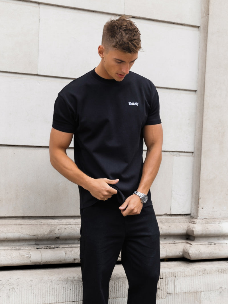 Marlo Relaxed T-Shirt - Black