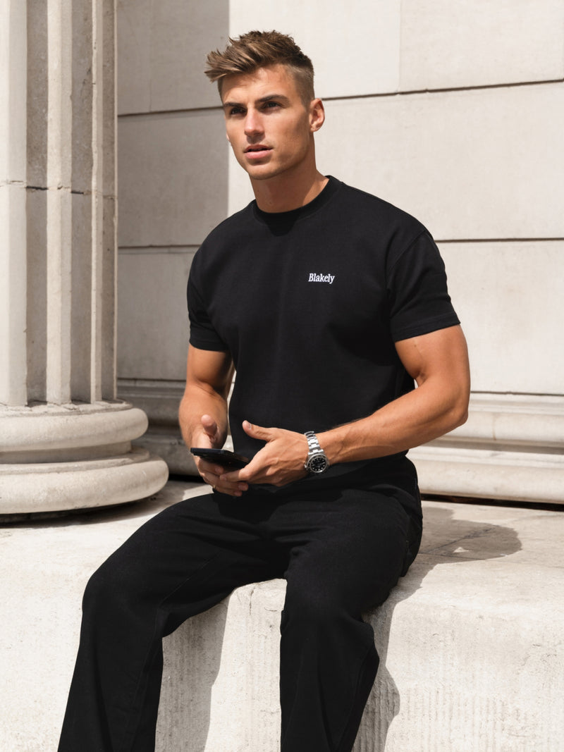 Marlo Relaxed T-Shirt - Black