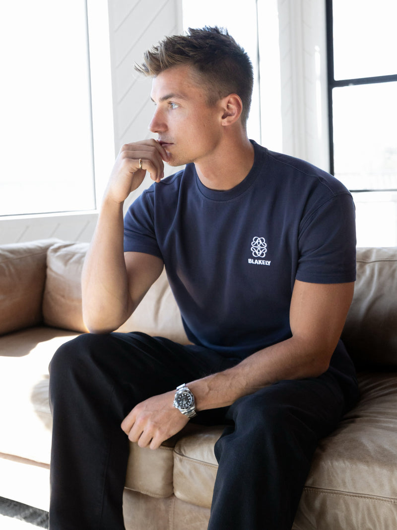 Mateo Relaxed T-Shirt - True Navy