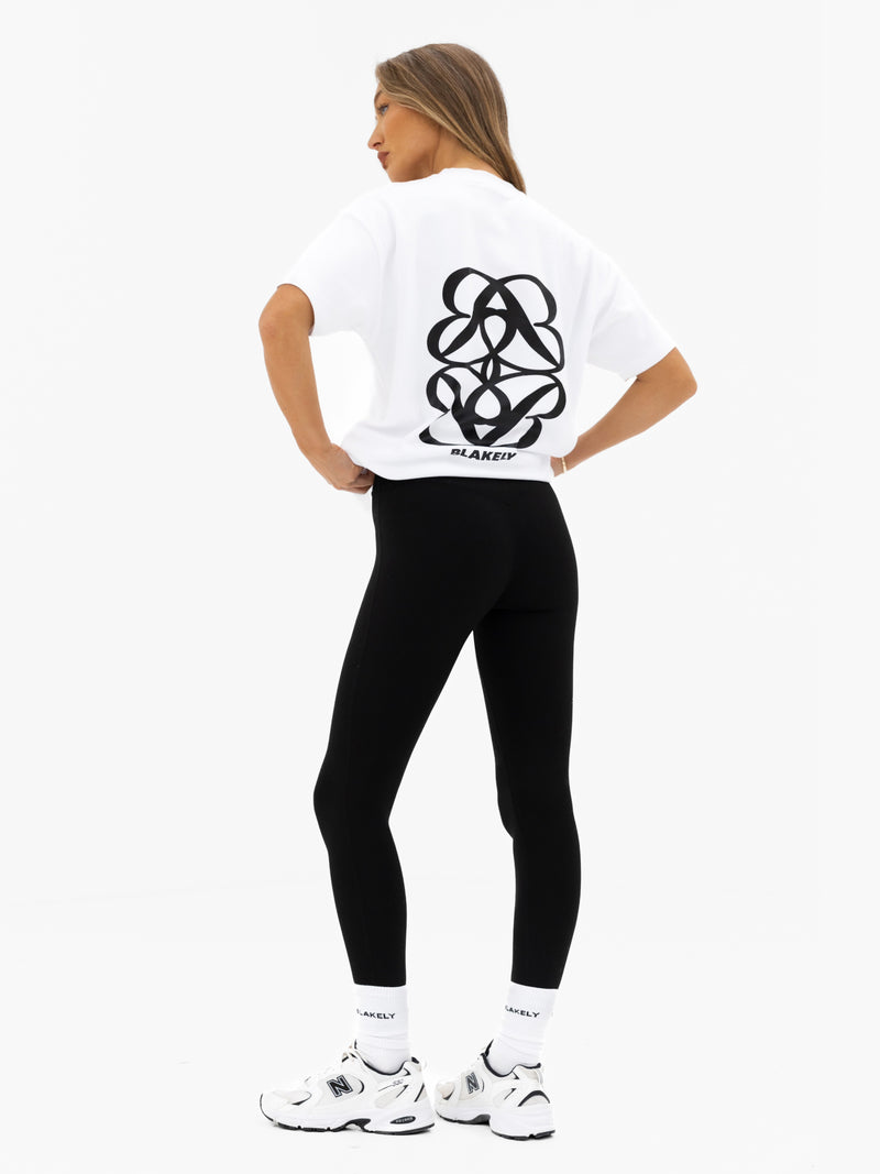 Iris Oversized T-Shirt - Bright White