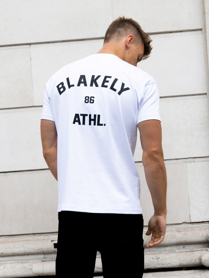 Niko Relaxed T-Shirt - White & Black