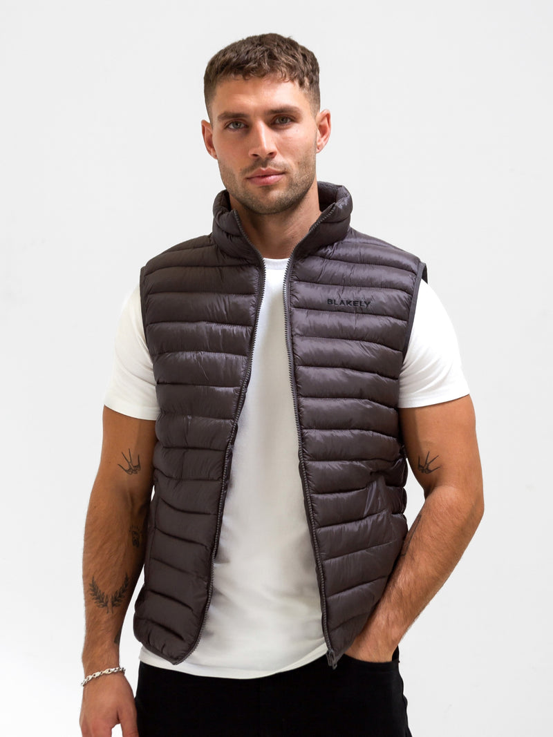 Ellis Lightweight Gilet - Charcoal