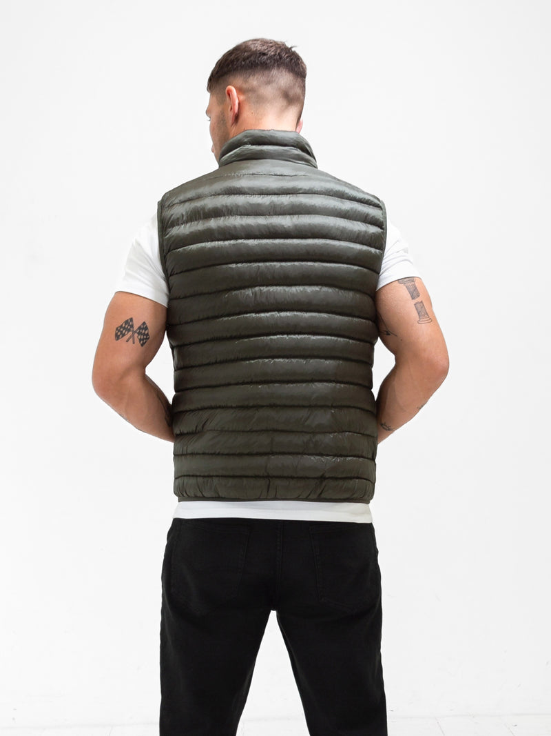 Ellis Lightweight Gilet - Dark Green