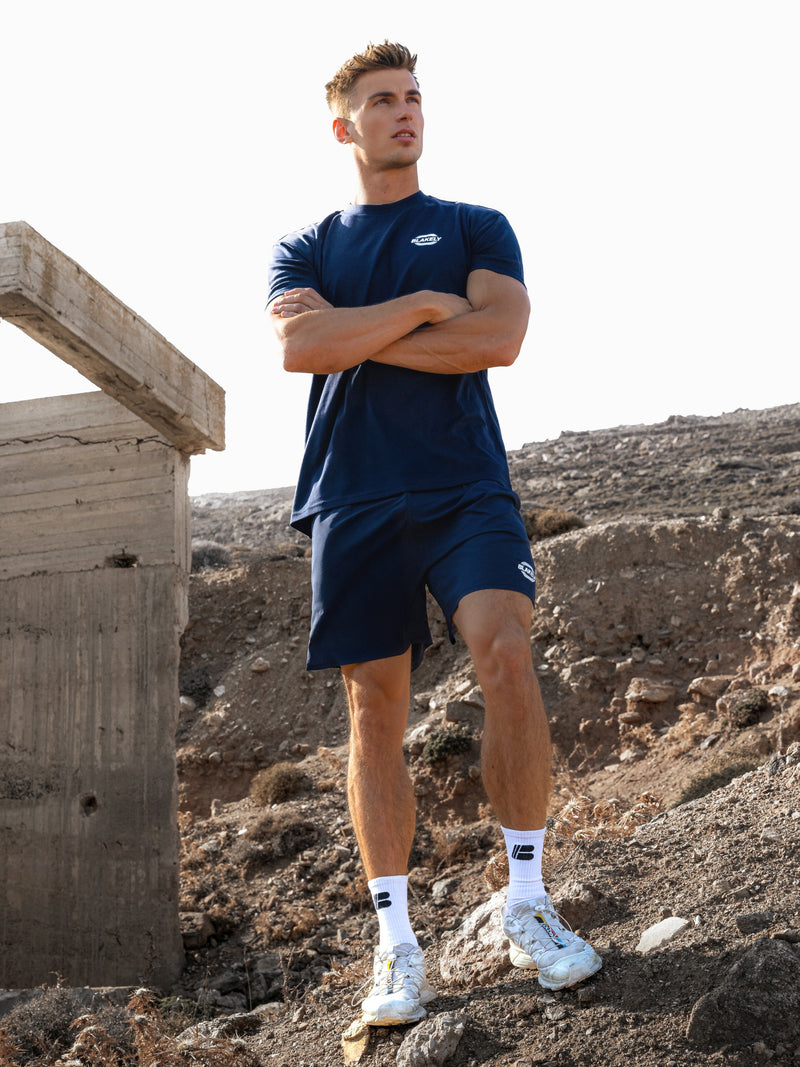 Track Active T-Shirt - True Navy