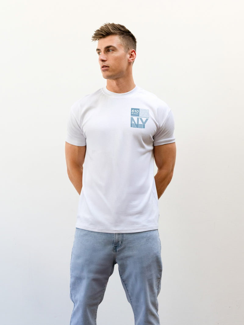 Brooklyn 610 Relaxed T-Shirt - White