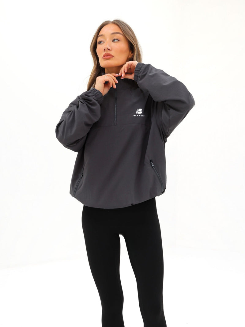 Apex Tech 1/4 Zip Sweater - Charcoal